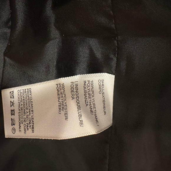 Rebecca Minkoff faux leather blazer jacket - Picture 9 of 10